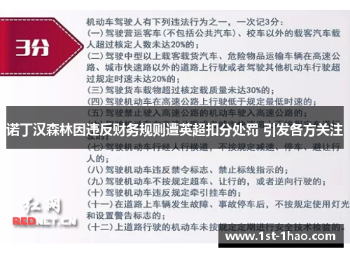 诺丁汉森林因违反财务规则遭英超扣分处罚 引发各方关注