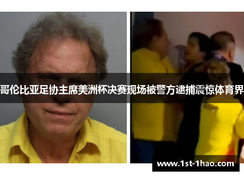 哥伦比亚足协主席美洲杯决赛现场被警方逮捕震惊体育界 哥伦比亚足协主席美洲杯决赛现场被警方逮捕震惊体育界